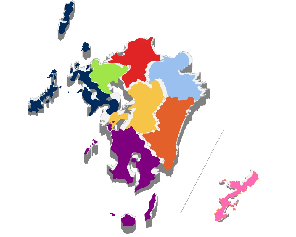 九州地図